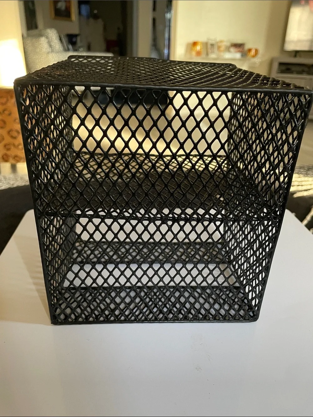 Black Mesh Wire Mesh for Desk Caddy/Organizer